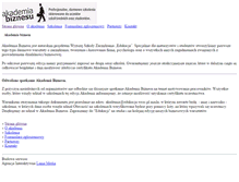 Tablet Screenshot of akademia.wszedukacja.pl